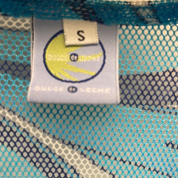 Mens mesh semi sheer Dulce de Leche  fashion shirt - Picture 2 of 5